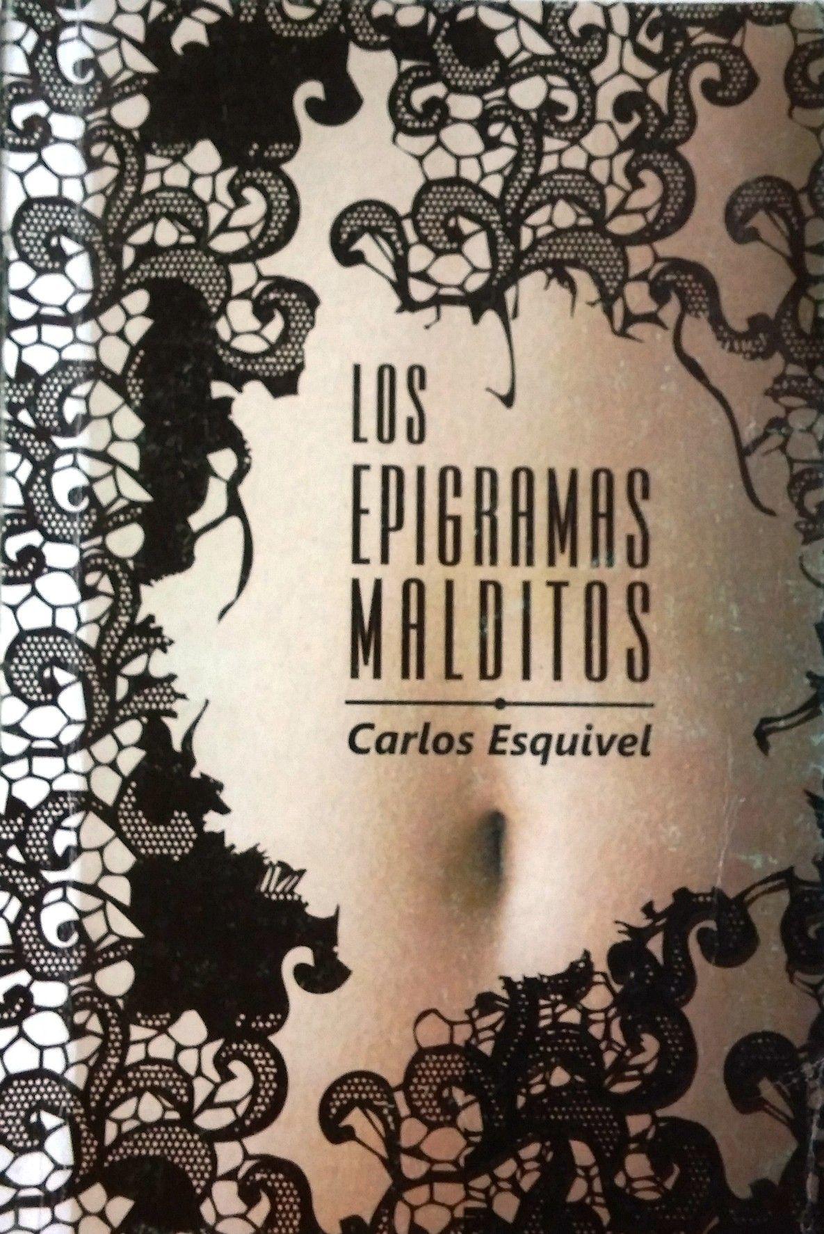 Portada del libro Los epigramas malditos. (Cortesía del autor).
