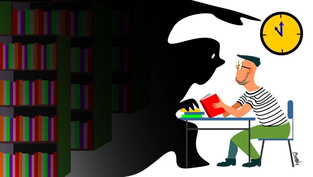 Una biblioteca y los eternos agujeros