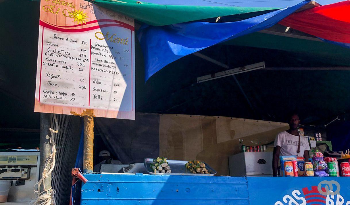 menú kiosko comida