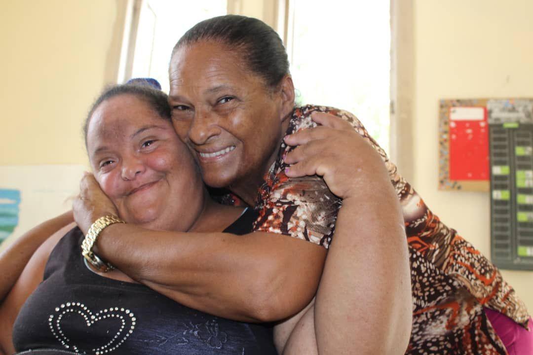 Mirian y Yadira.