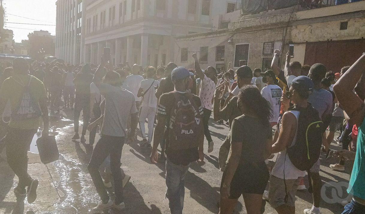 personas protestas La Habana