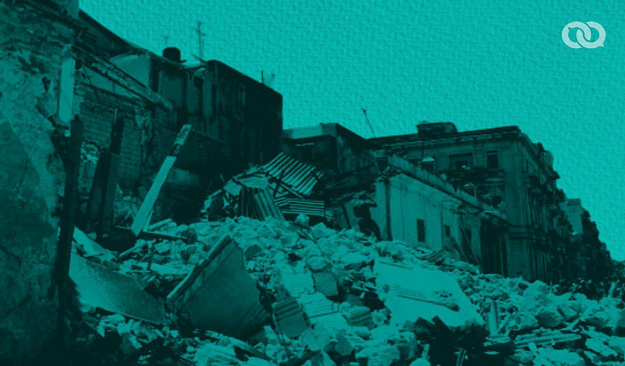 derrumbes escombros La Habana muerte