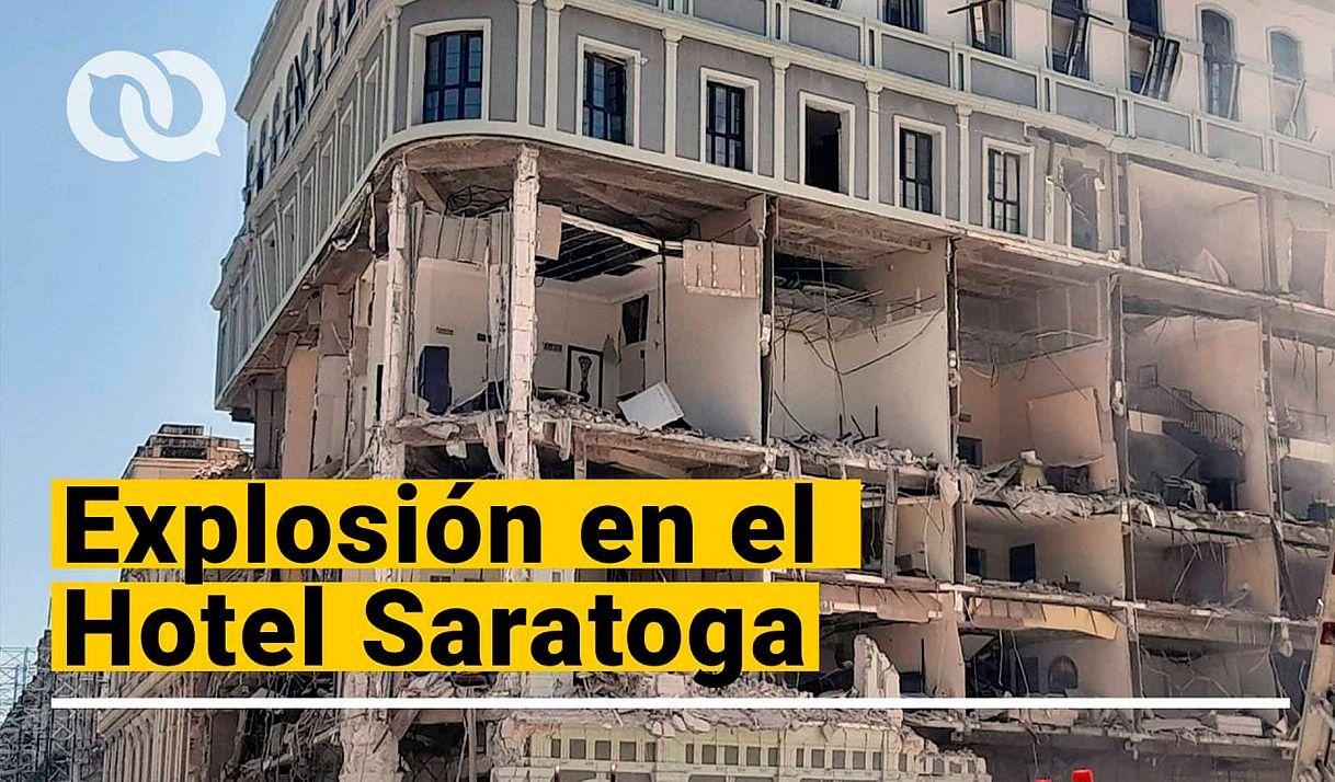 Explosión en el hotel Saratoga