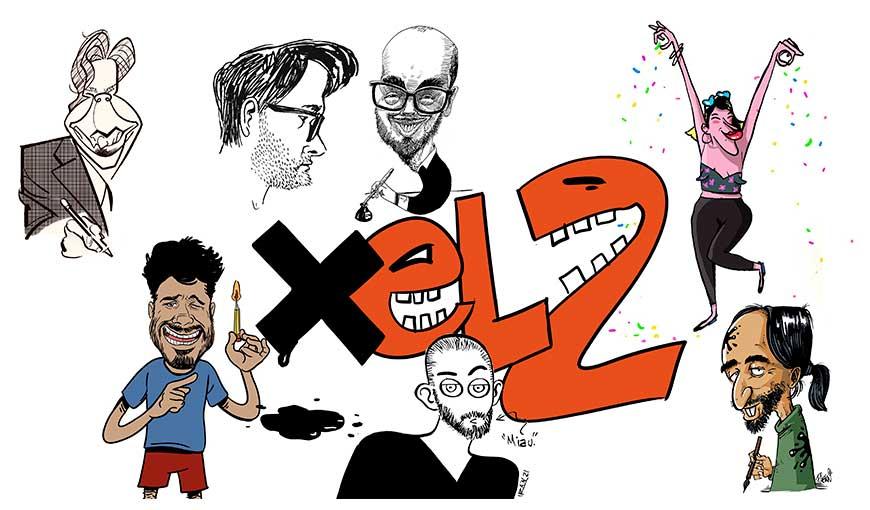 El suplemento de humor gráfico xel2 celebró en febrero de 2020 su segundo aniversario.