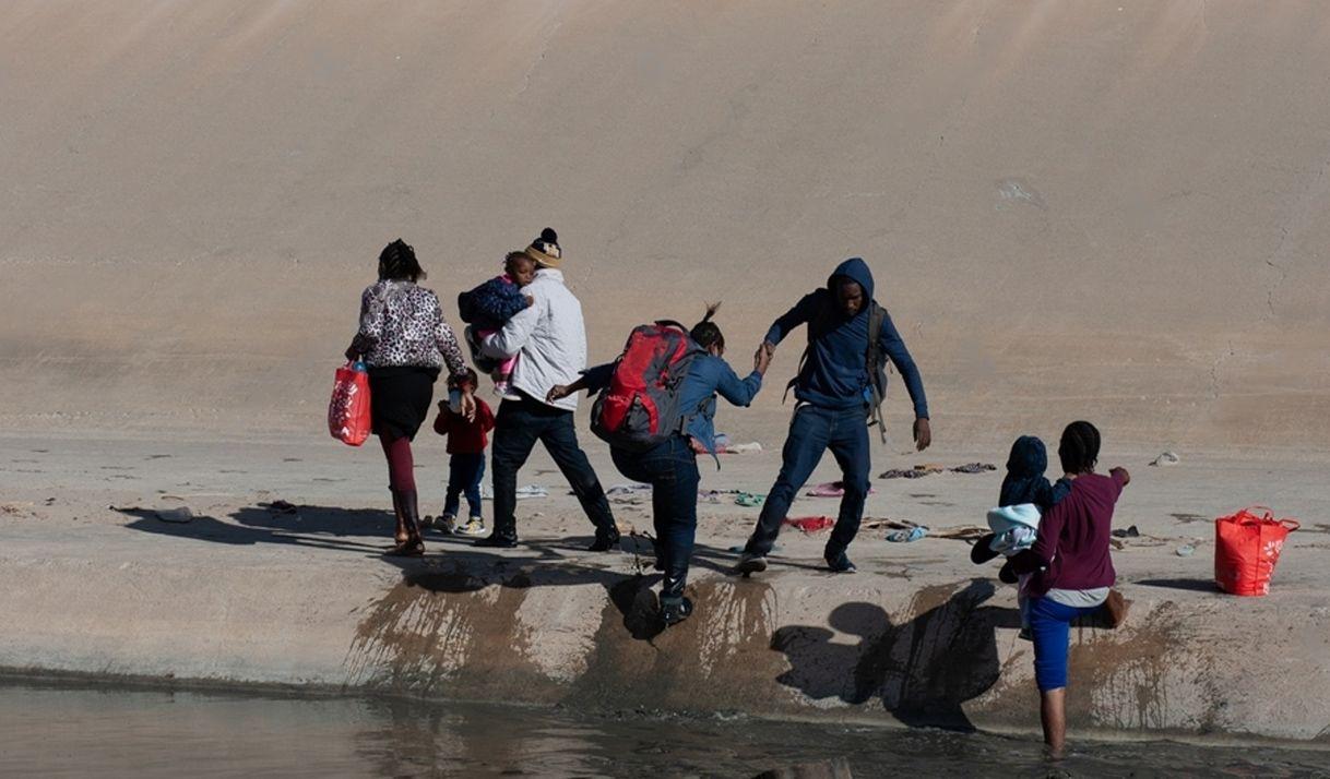 migrantes frontera méxico estados unidos río bravo