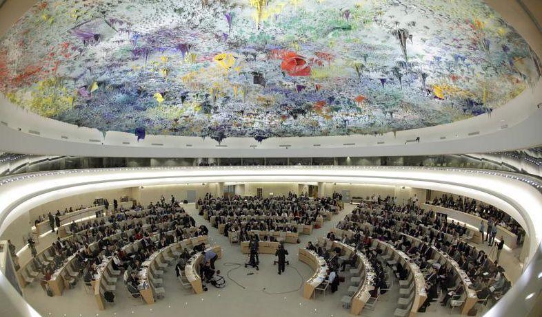 Consejo de Derechos Humanos en Ginebra, Suiza.