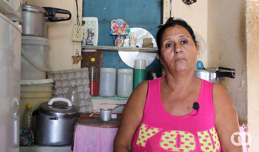 mujer casa Cuba protestas