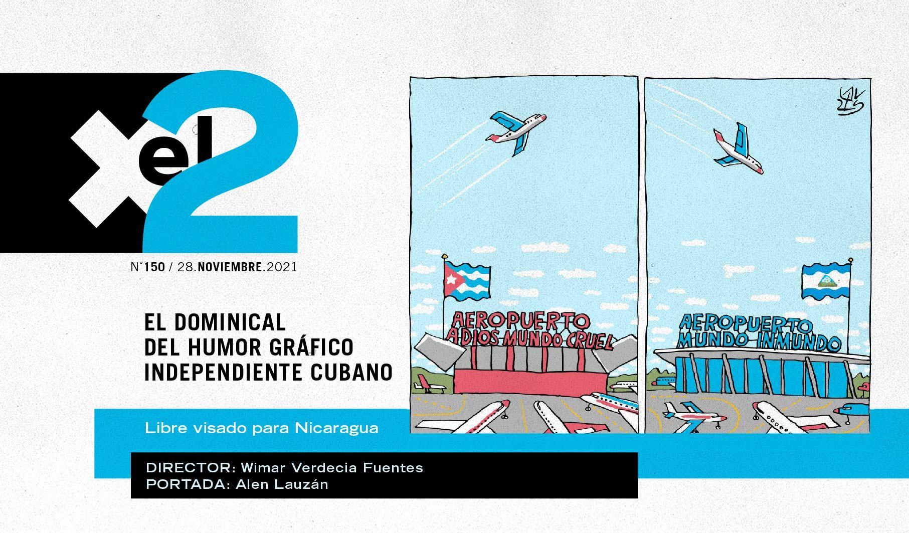 Cubanos a Nicaragua ilustraciones