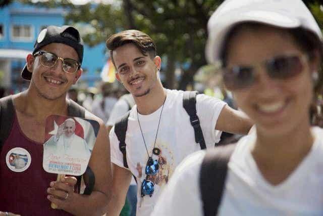 La “juventud del Papa” en Cuba