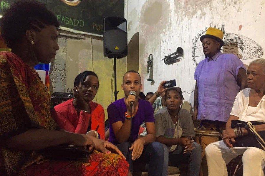 Conversatorio y concierto afroqueertransfeminismos en Casa Tomada MirArte. Foto: Tomada del perfil en Facebook de Casa Tomada MirArte
