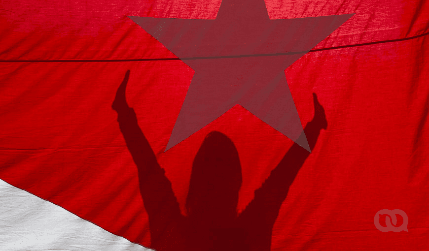 Bandera cubana, mujeres de Cuba, democracia