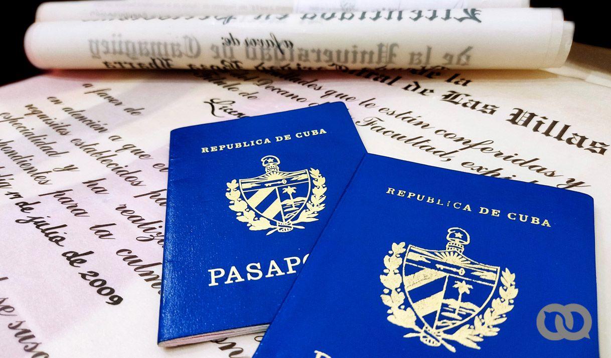 títulos universitarios pasaporte Cuba