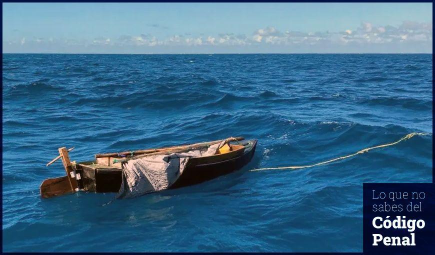 balsa cubanos mar