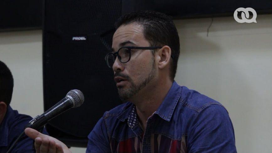 Eloy Viera Cañive, abogado cubano, en un debate sobre el proyecto de nueva constitución para Cuba (2018)