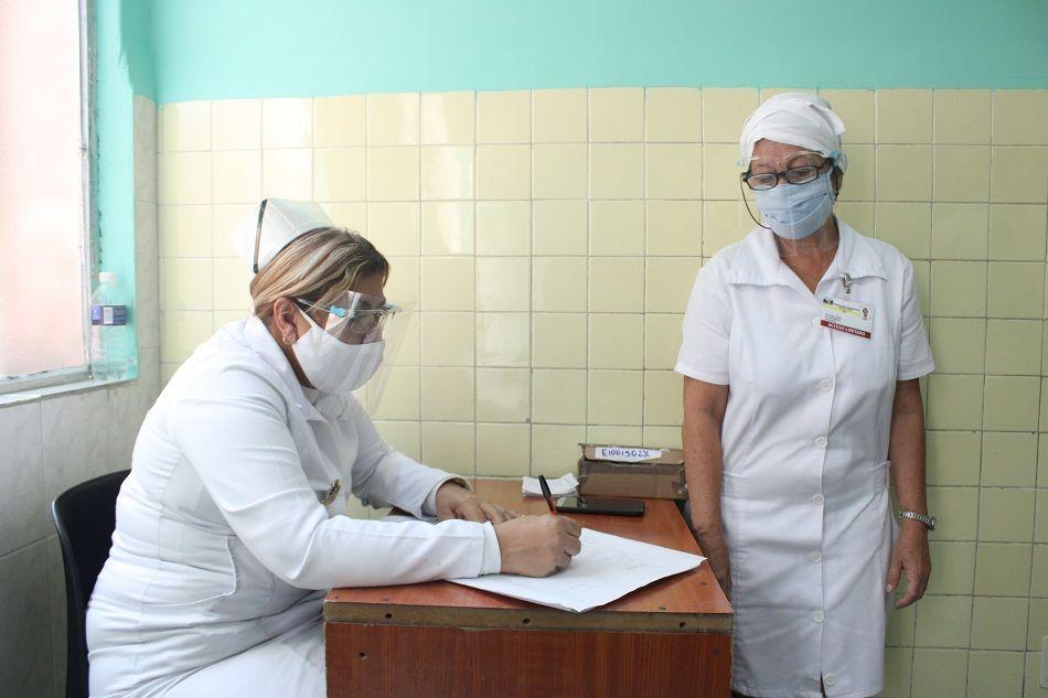 Enfermeras cubanas, salud pública en Cuba, vacunas cubanas, coronavirus, COVID-19, biotecnología. Foto: Yandry Fernández.
