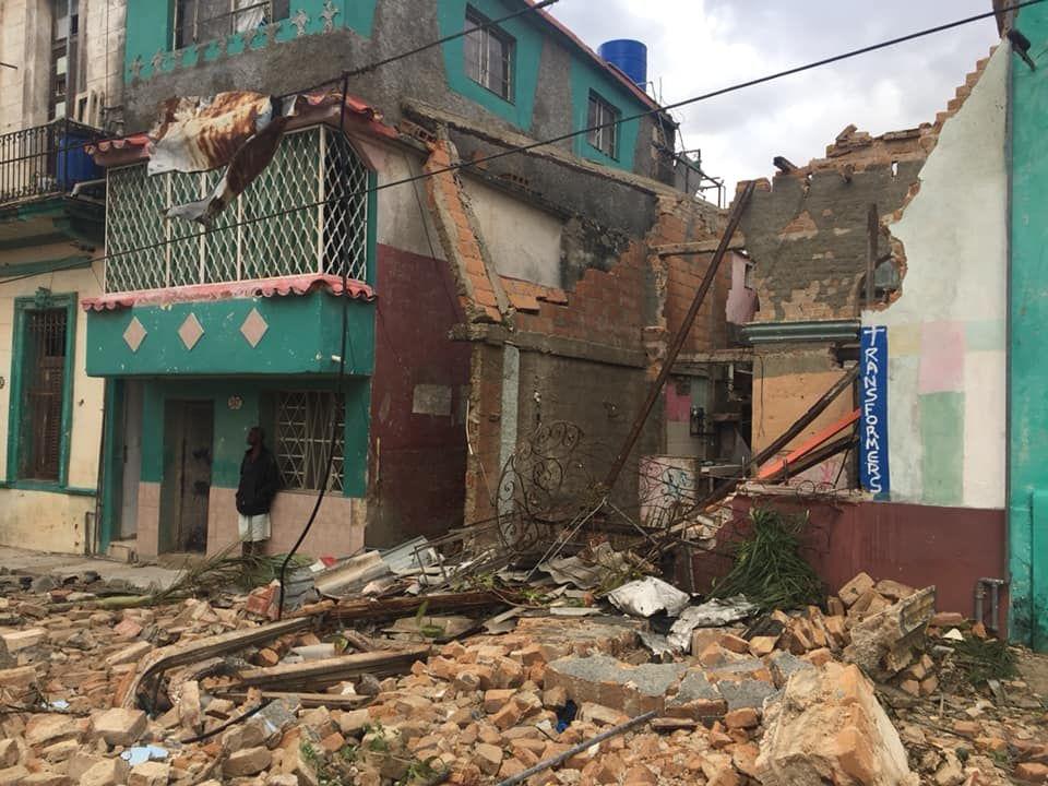 Derrumbes en el municipio Diez de Octubre. Foto: Hector García Torres