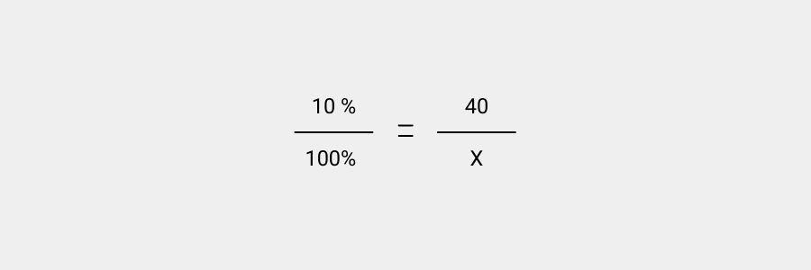 fórmula de cálculo de total